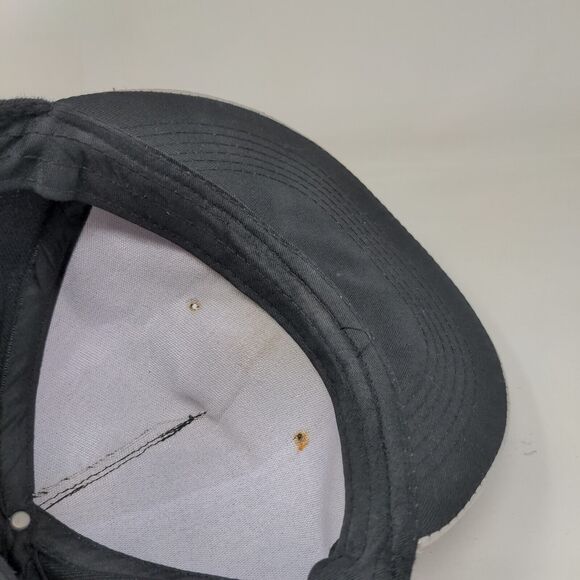 Sports Cap Snapback Hat Black One Size Adjustable Colorblock Damplush - Picture 8 of 8